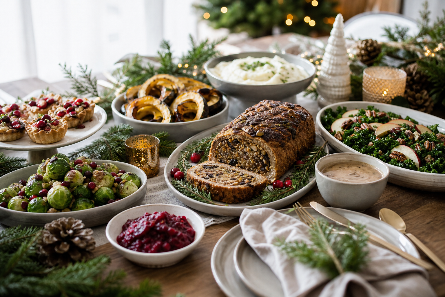How can I make simple vegan recipes festive for the holidays in 2026?