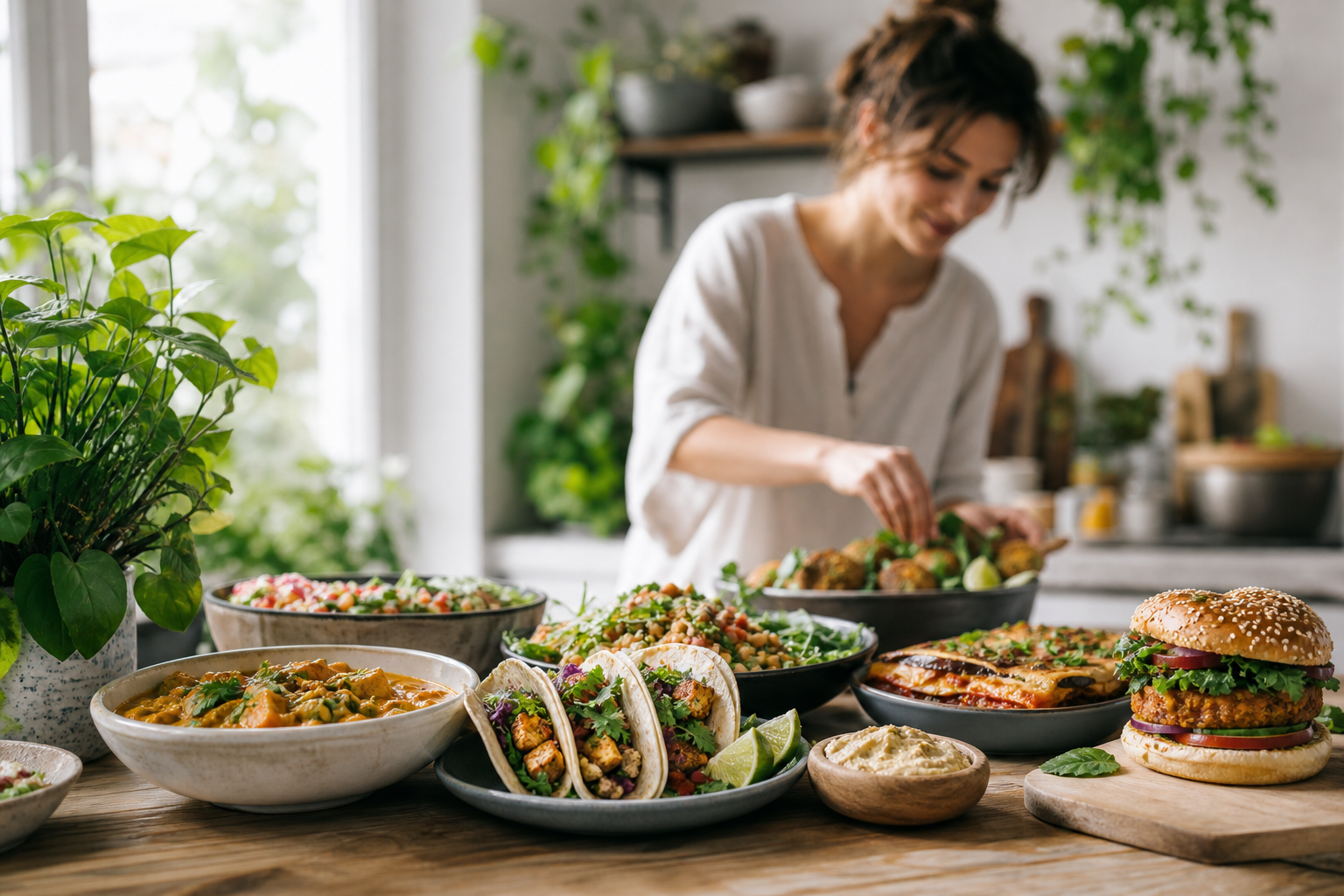 How can I make traditional dishes vegan and healthy in 2025?