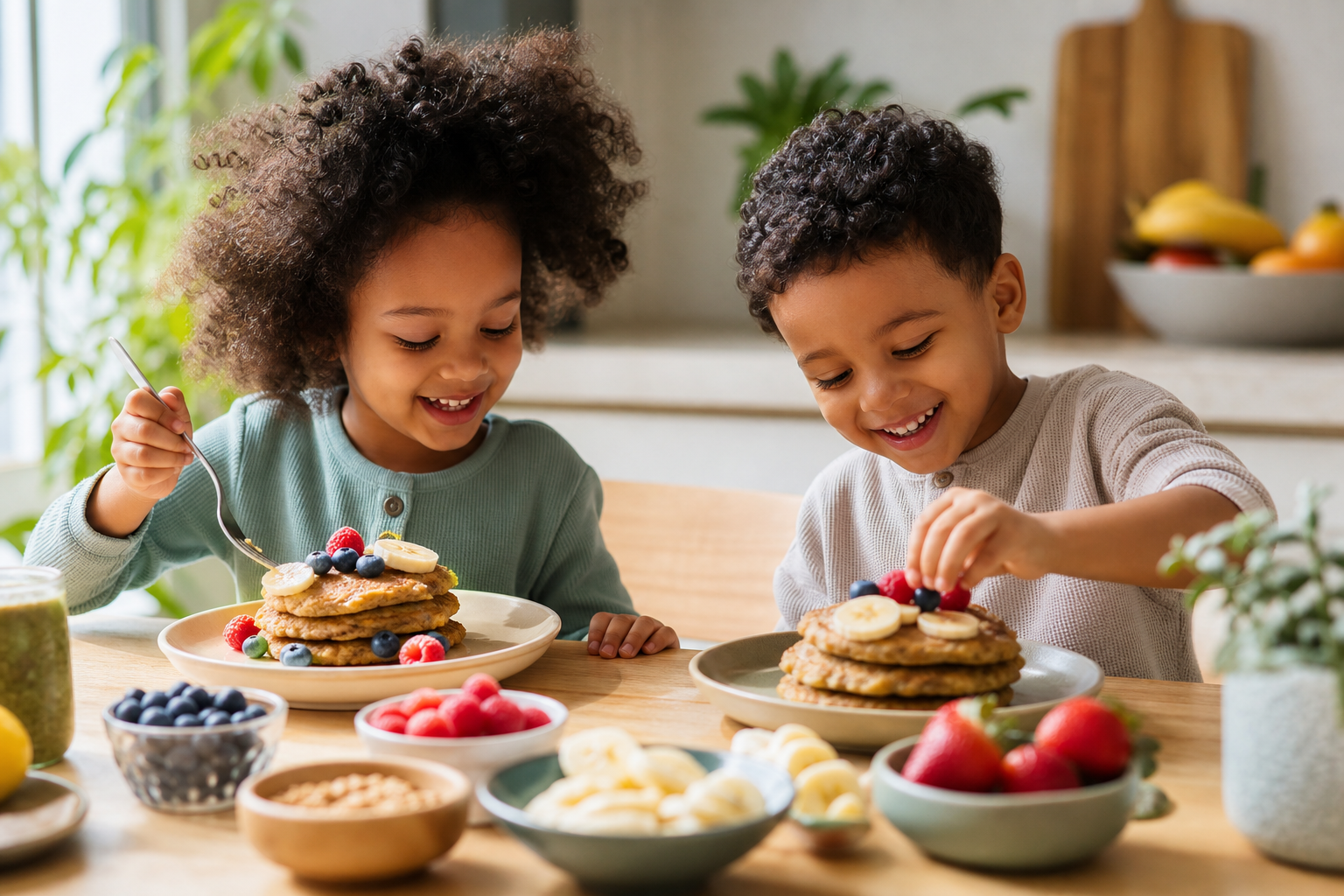 How can I make vegan breakfast recipes kid-friendly in 2025?