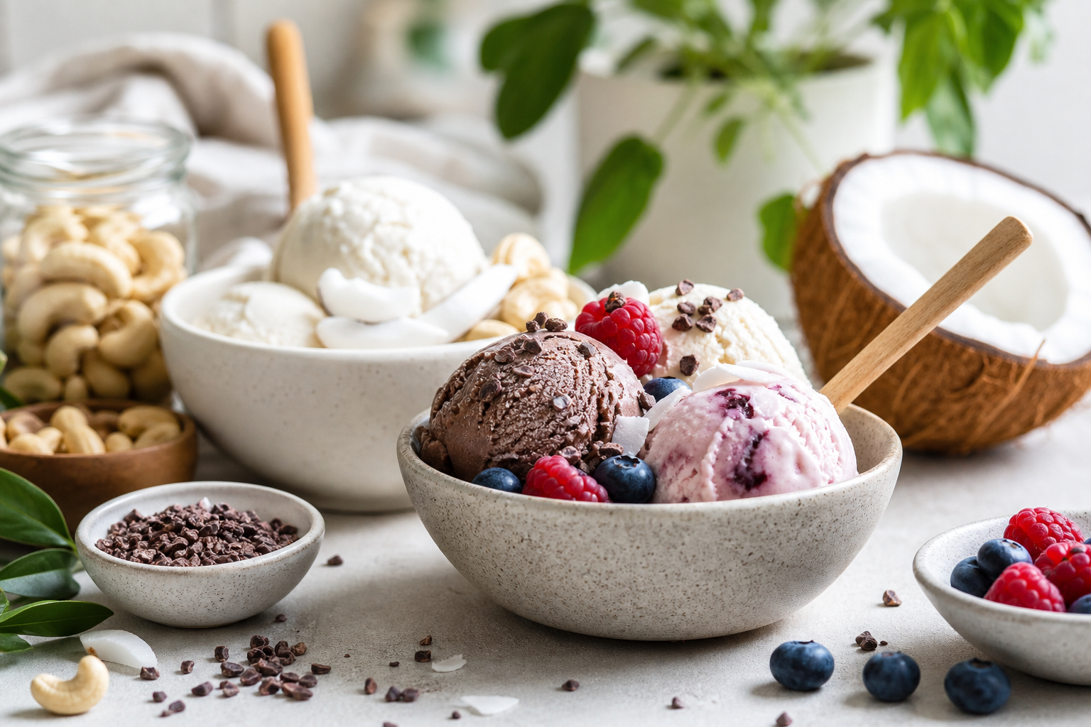 How can I make vegan ice cream at home in 2025?