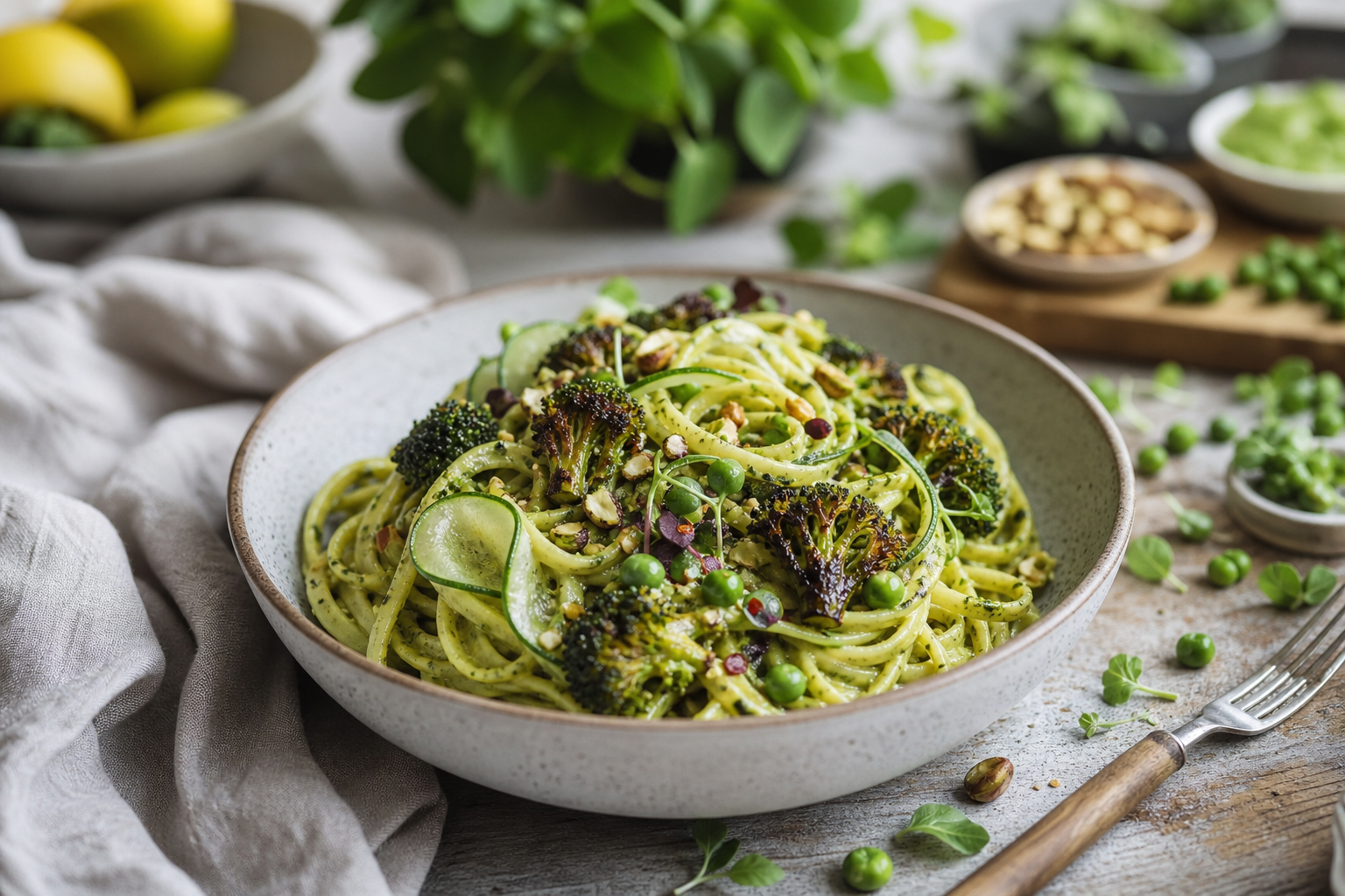 How can I make vegan pasta with a unique twist in 2026?