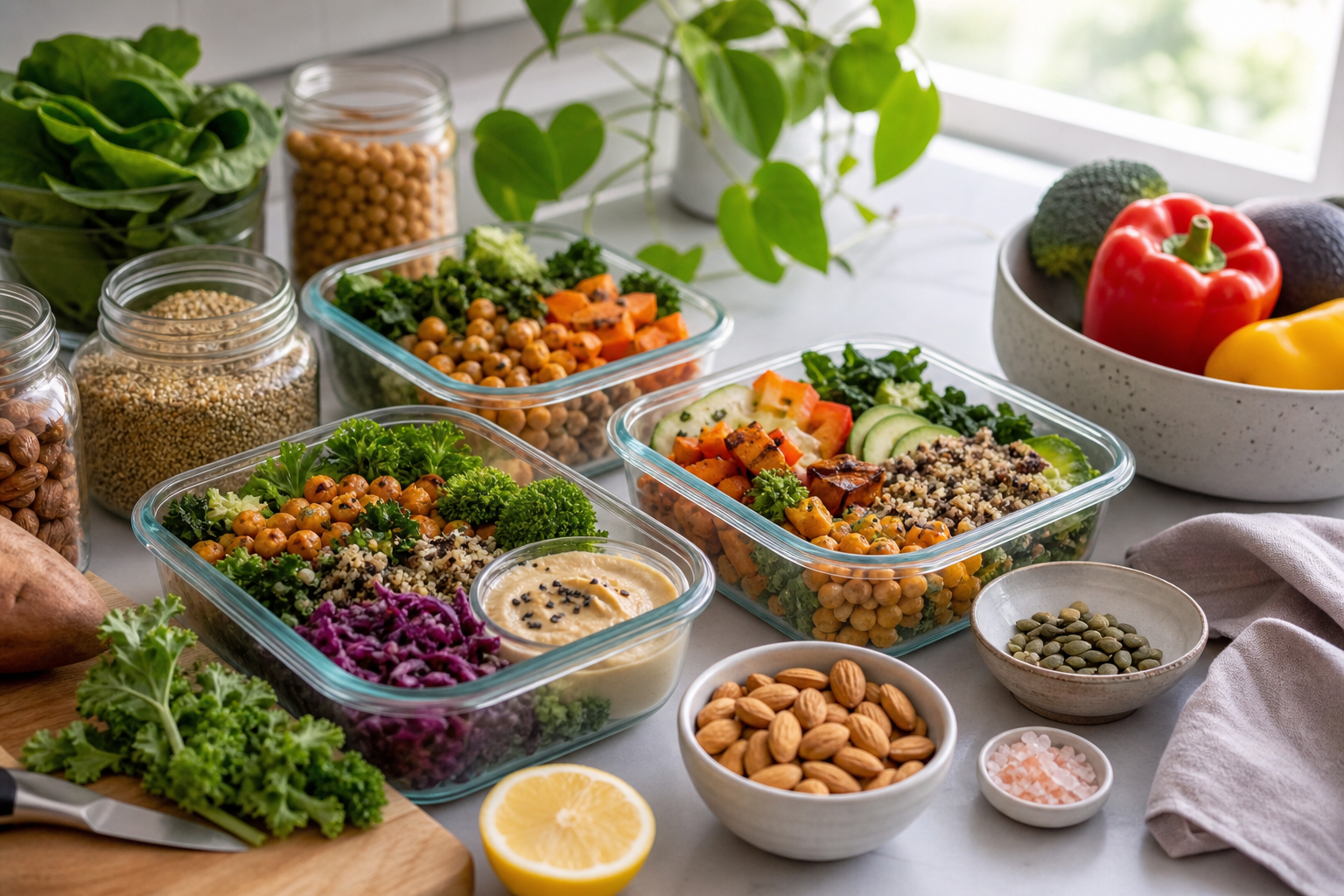How can I meal prep gluten-free vegan dishes for the week in 2025?