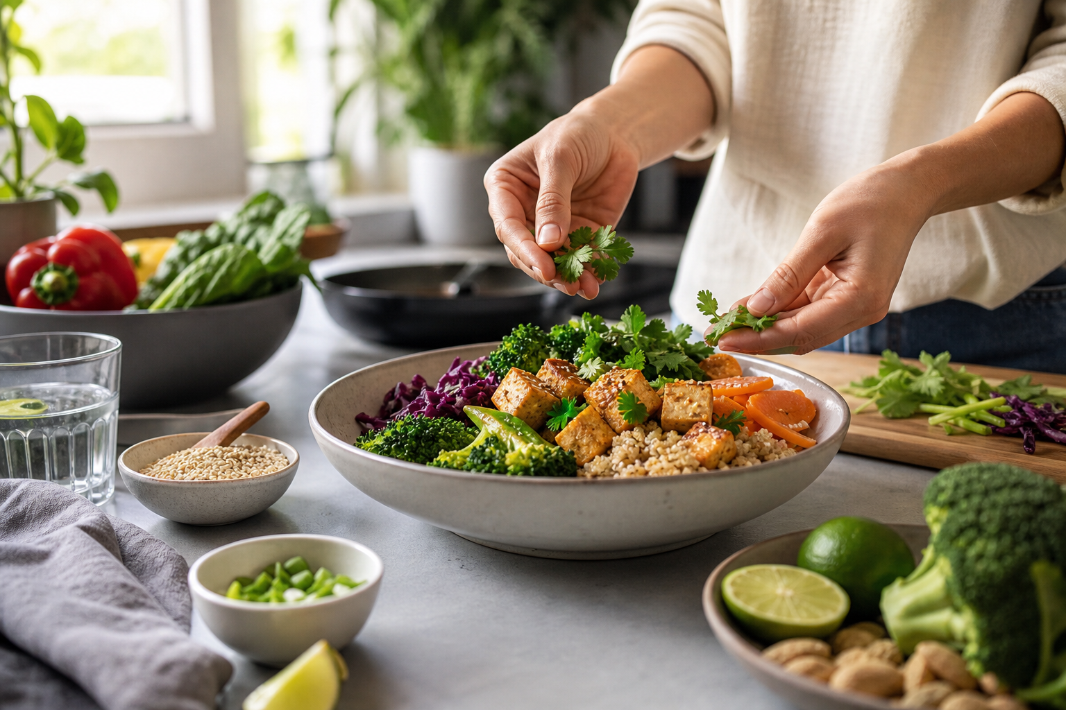 How can I prepare quick vegan dinners in 2025?