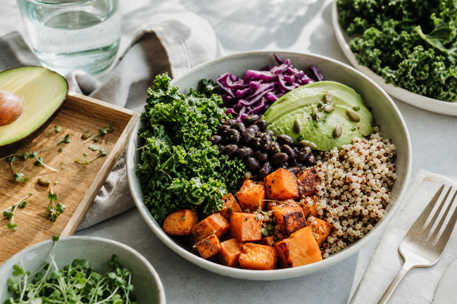 How can I prepare vegan dinners that are high in fiber for 2025?