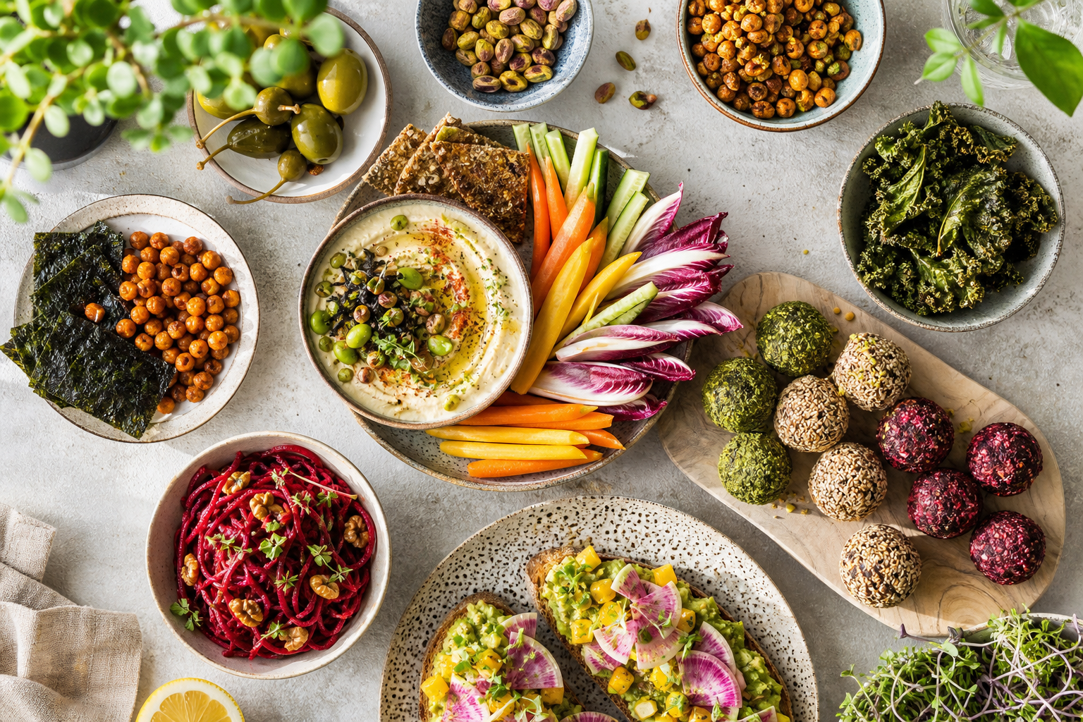 How can I spice up my usual vegan snacks with new ingredients in 2025?