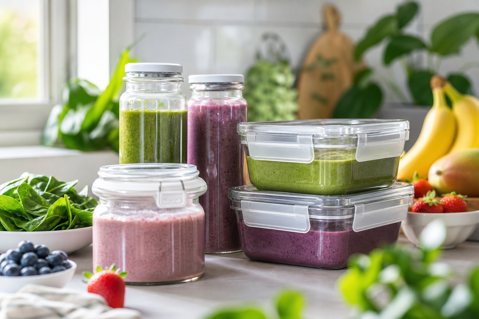 How can I store leftover vegan smoothies properly in 2026?