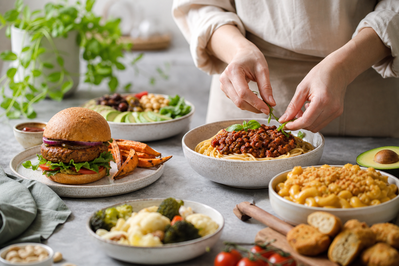 How can I turn my favorite dishes into easy vegan versions in 2025?