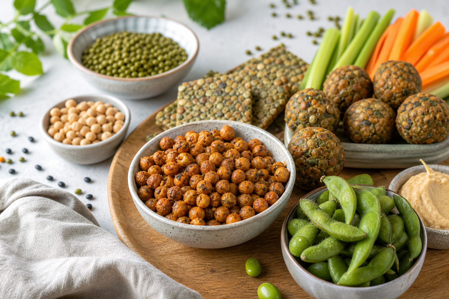 How can I use legumes in vegan snack recipes in 2025?