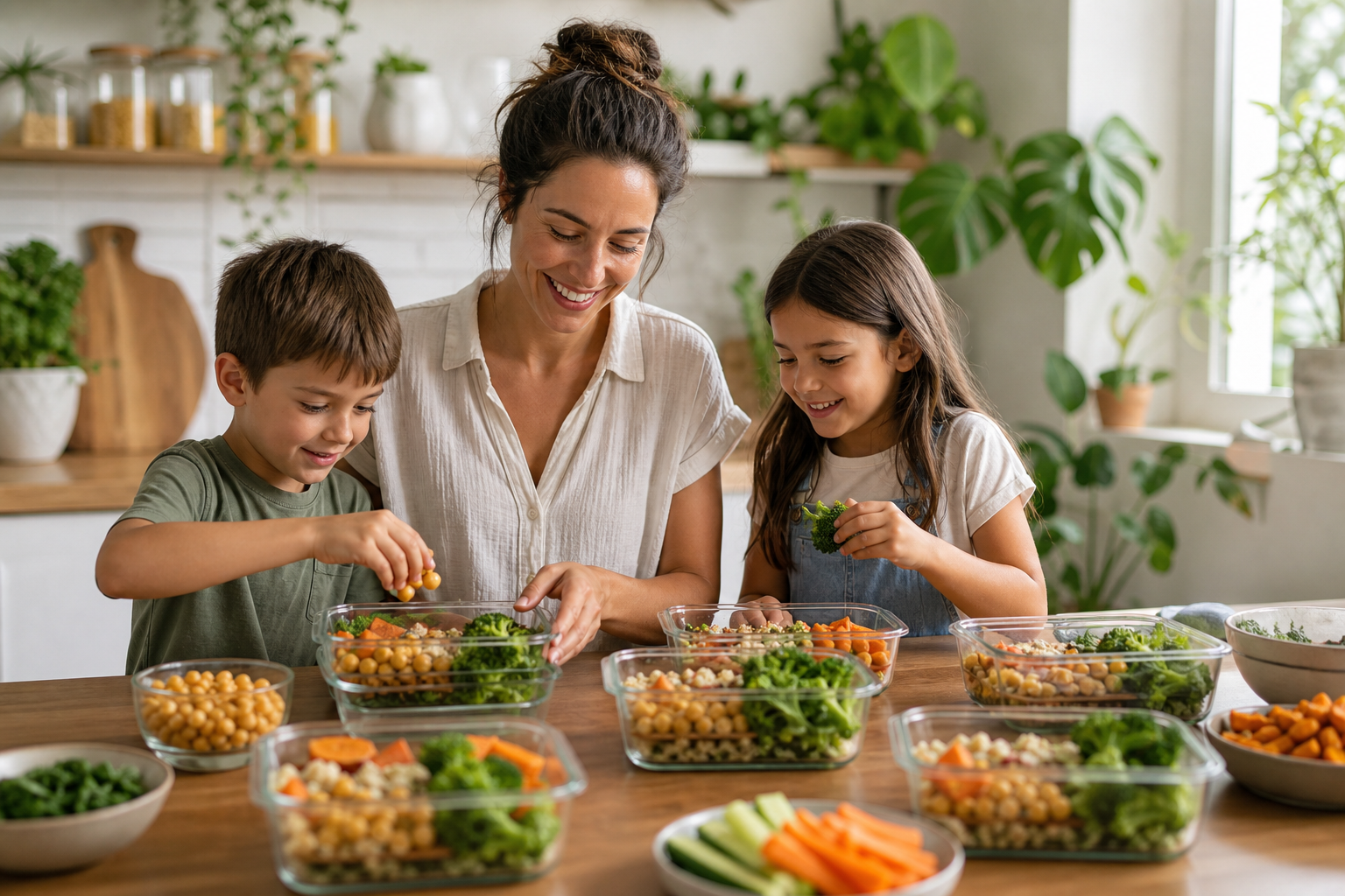 How can you meal prep vegan meals for kids in 2025?