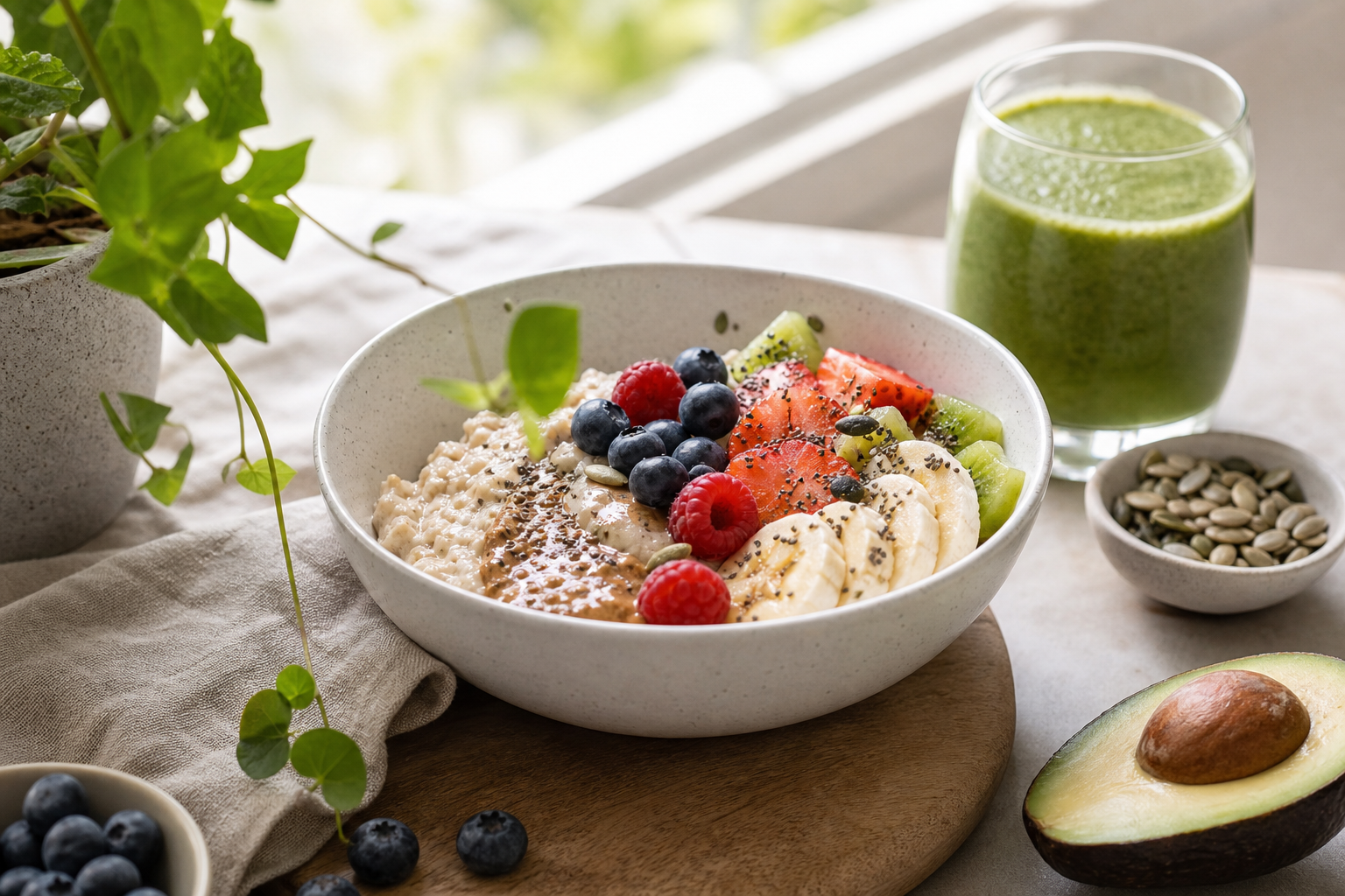 How do I create a quick vegan breakfast in 2025?