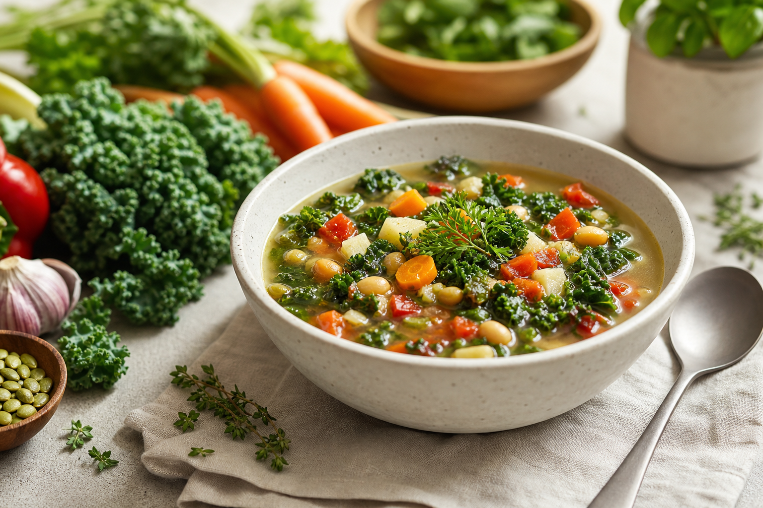 How do I create a vegan soup that’s also gluten-free in 2026?