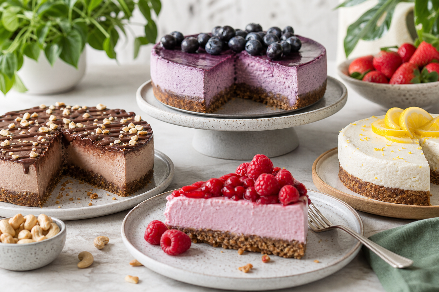 How do I create vegan cheesecakes that everyone will love in 2025?