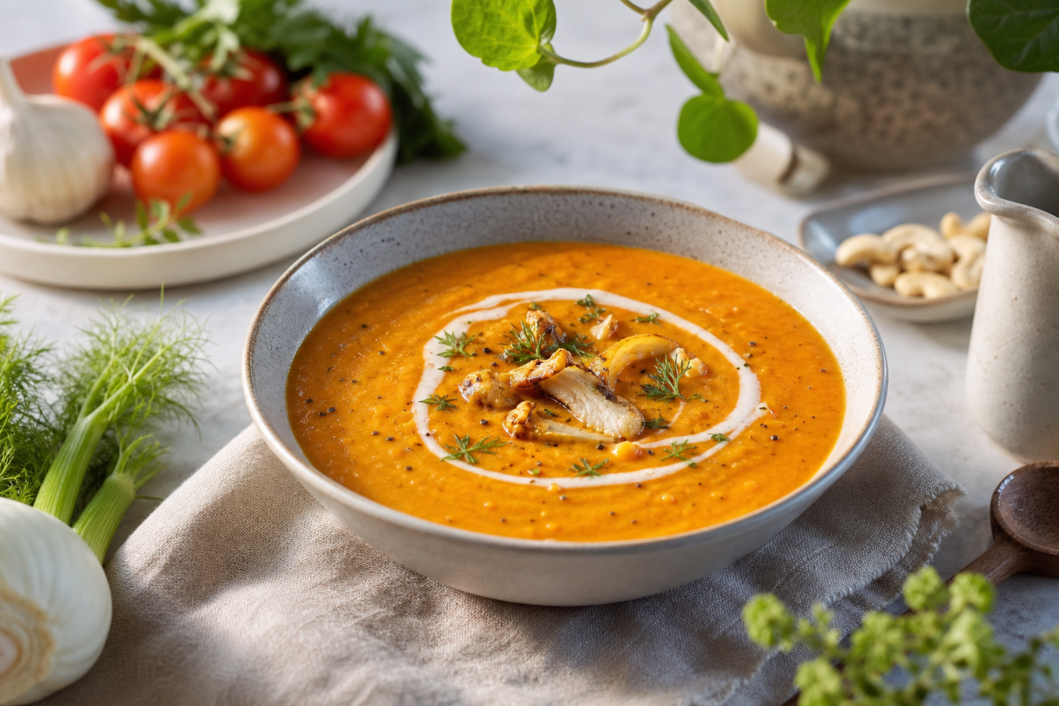 How do I make a vegan bisque that’s rich and creamy in 2026?
