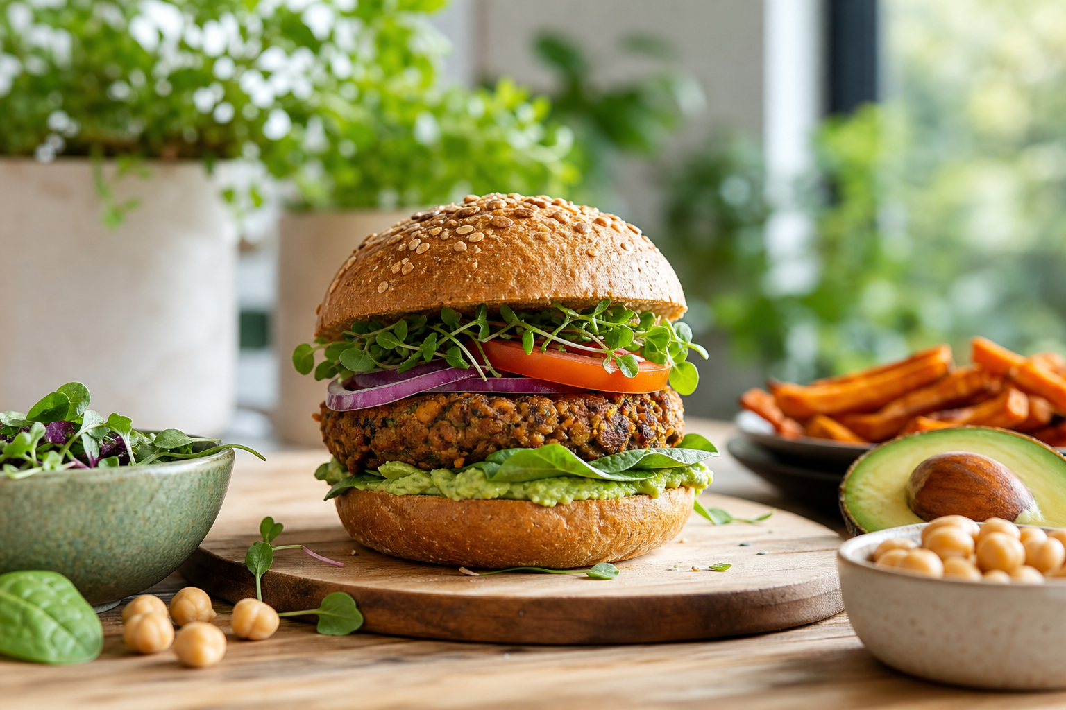 How do I make easy vegan burgers in 2025?