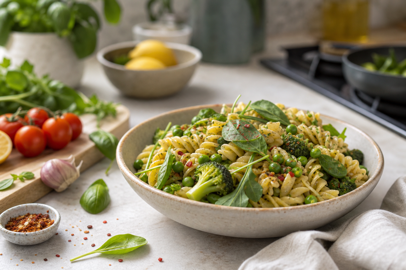 How do I make vegan pasta dishes in 20 minutes or less in 2025?