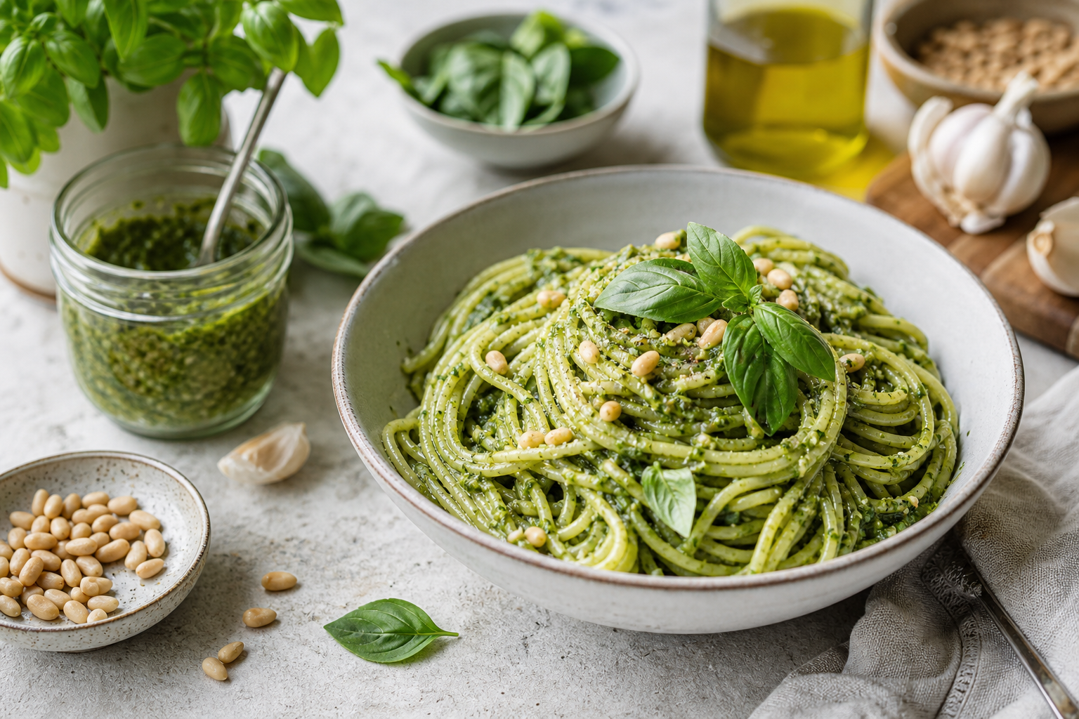 How do I make vegan pesto for pasta in 2026?