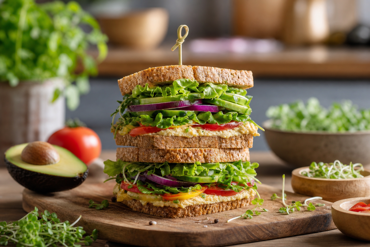 How to construct the ultimate vegan sandwich stack in 2026?