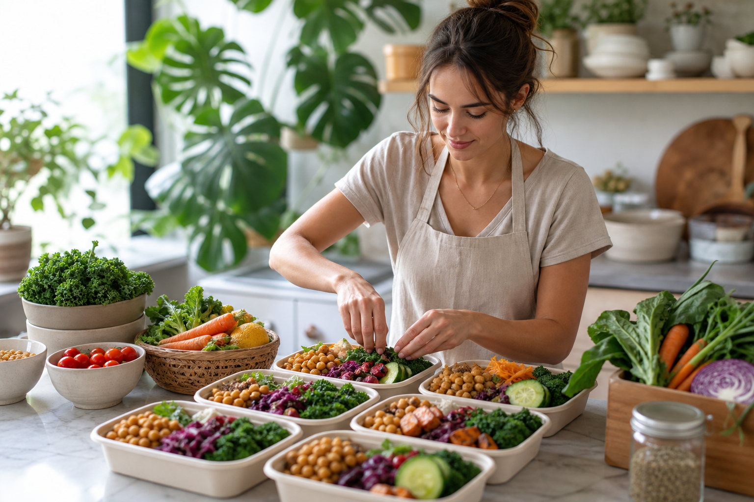 How to create a gluten-free vegan meal prep service in 2025?