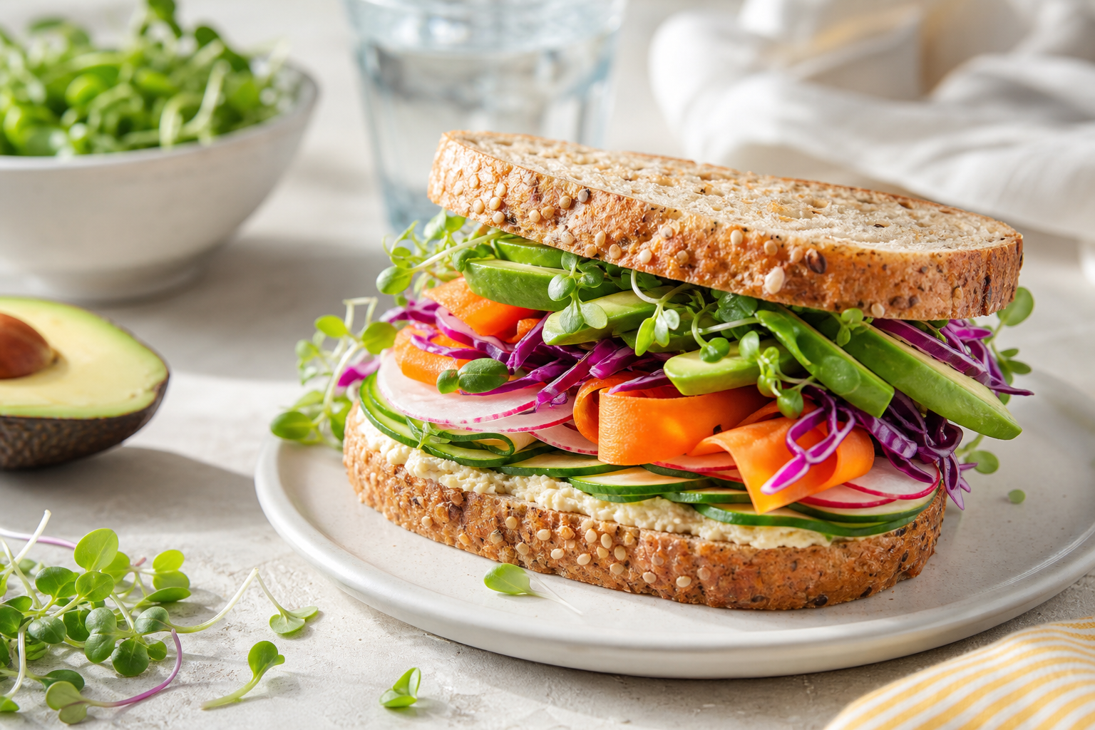 How to create a light and refreshing vegan sandwich for summer in 2026?