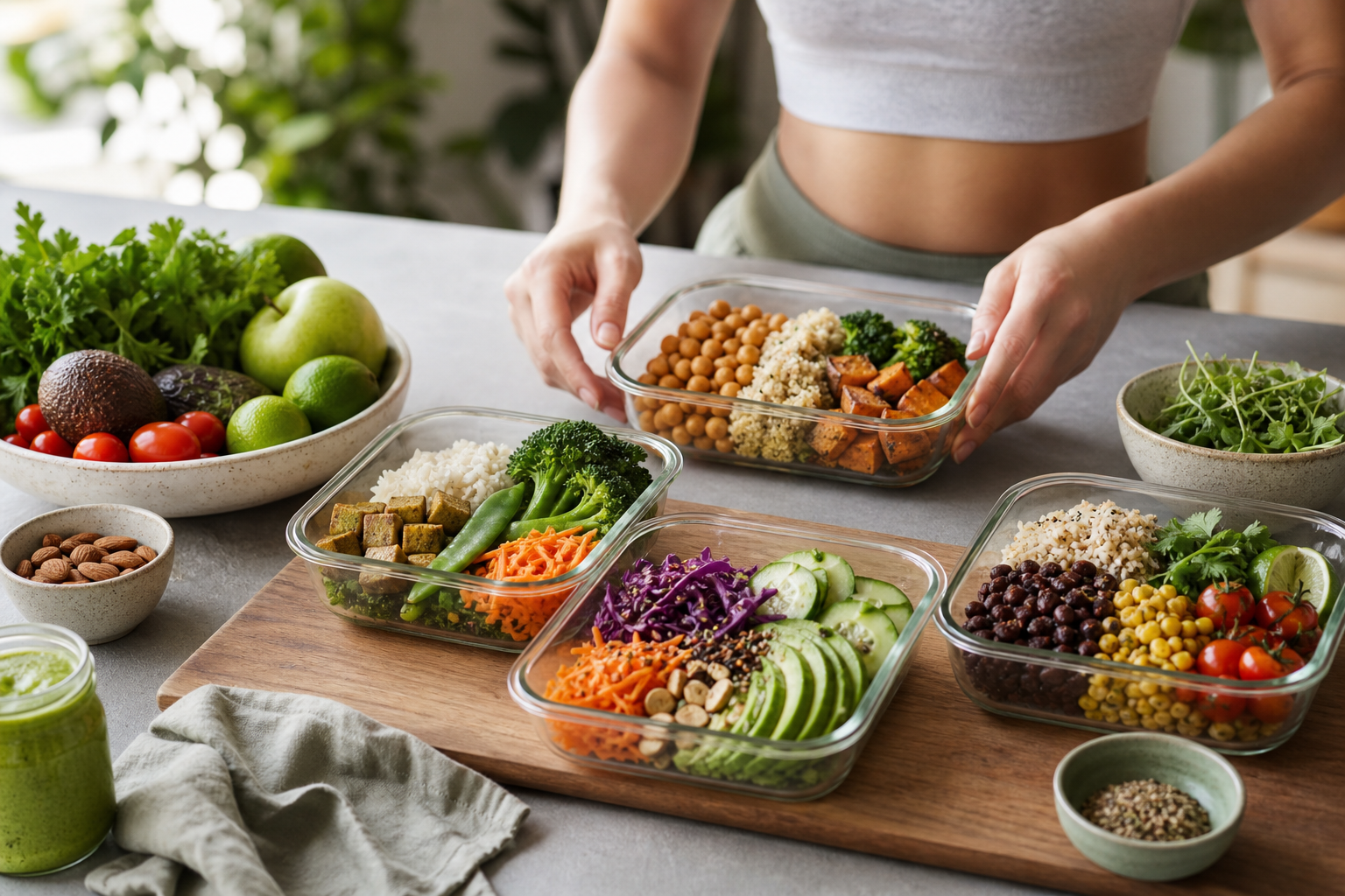 How to create a vegan meal prep plan for weight loss in 2025?