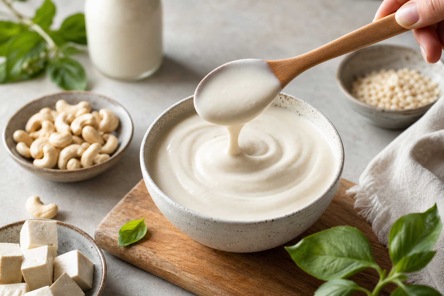 How to Create Creamy Vegan Textures Without Dairy