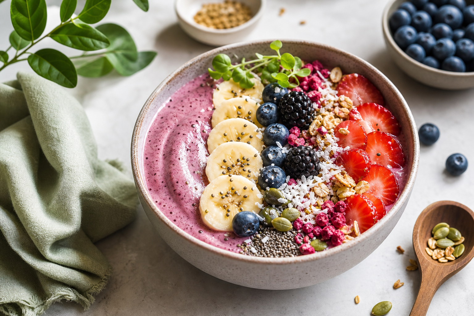 How to enjoy a creamy vegan breakfast smoothie bowl in 2025?