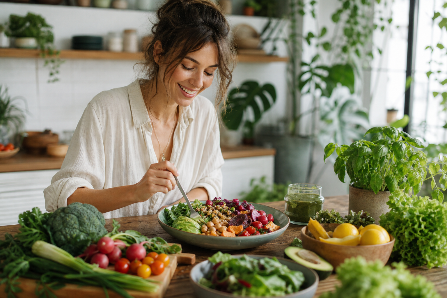 How to find inspiration for healthy vegan cooking in 2025?