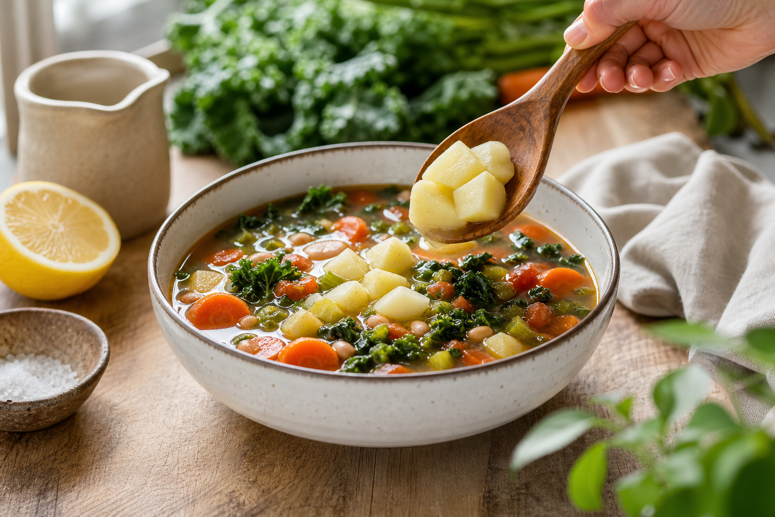 How to Fix an Over-Salted Vegan Soup or Stew