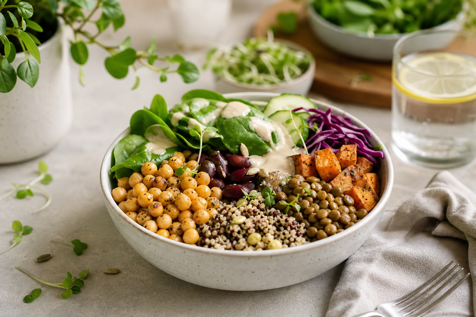 How to include more legumes in my vegan meals in 2025?