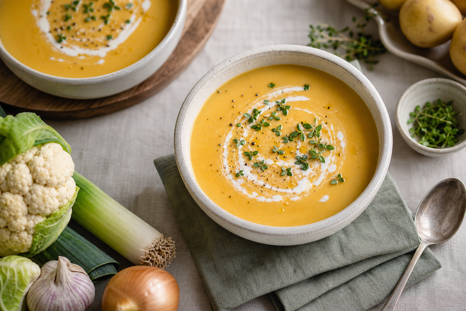 How to Make Creamy Vegan Soups Without Nuts or Coconut