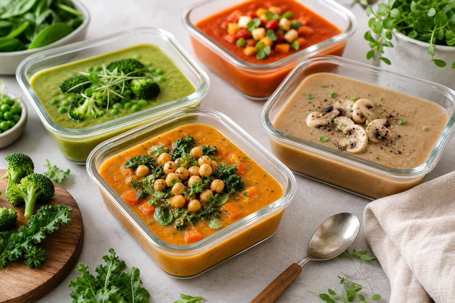 How to make delicious vegan soups for meal prep in 2025?