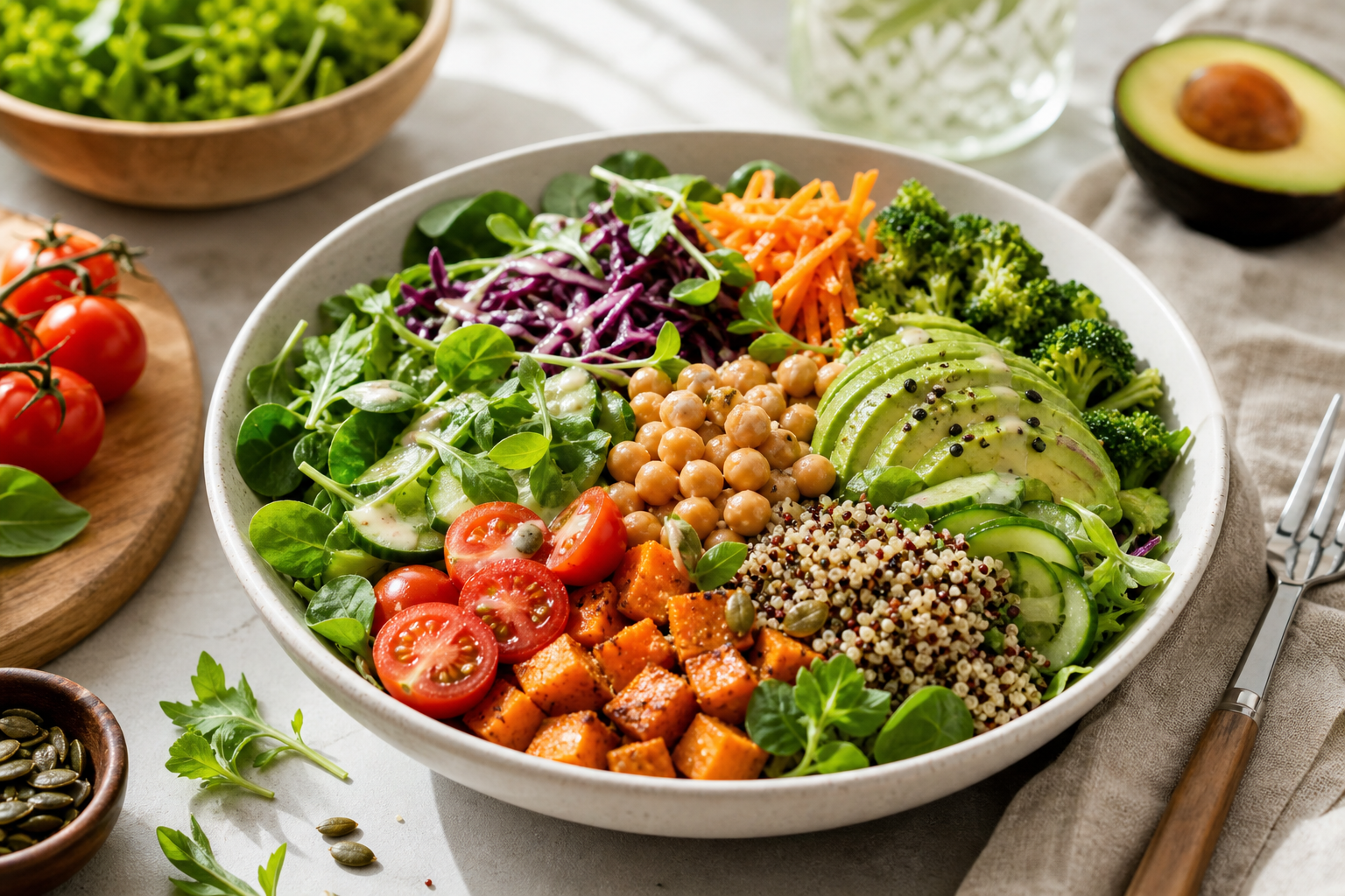 How to make healthy vegan salads that are filling in 2025?