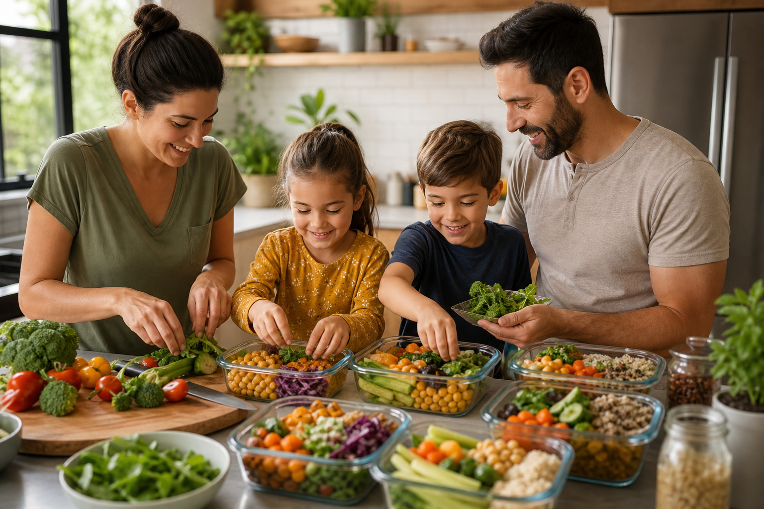 How to make meal prepping for a family easier with vegan recipes in 2025?