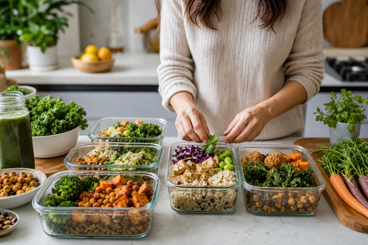 How to meal prep vegan dinners for the week in 2025?