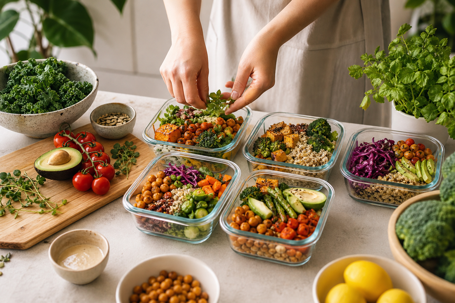 How to plan a week’s worth of vegan dinners in 2025?