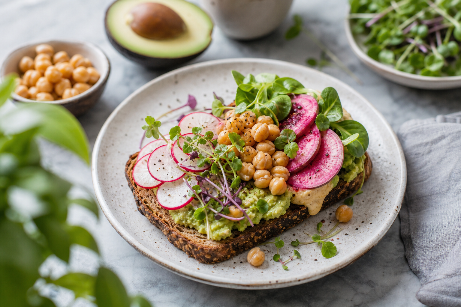 How to prepare a unique vegan breakfast toast in 2025?