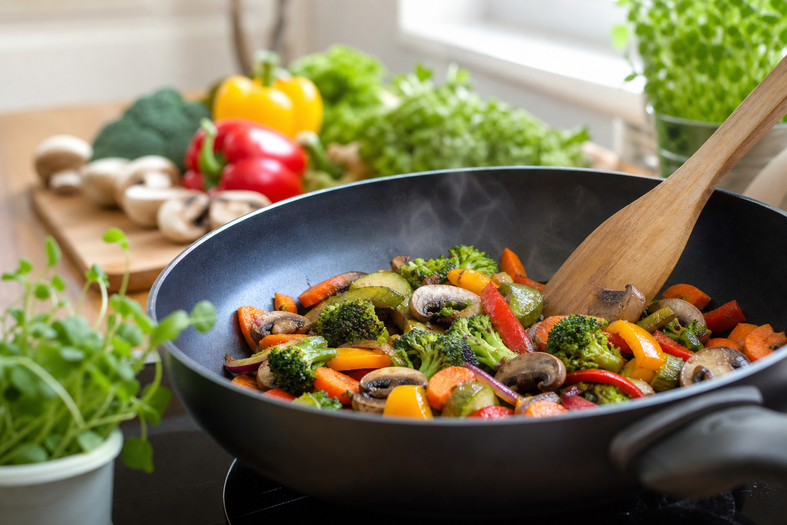 How to Sauté Vegetables Without a Drop of Oil