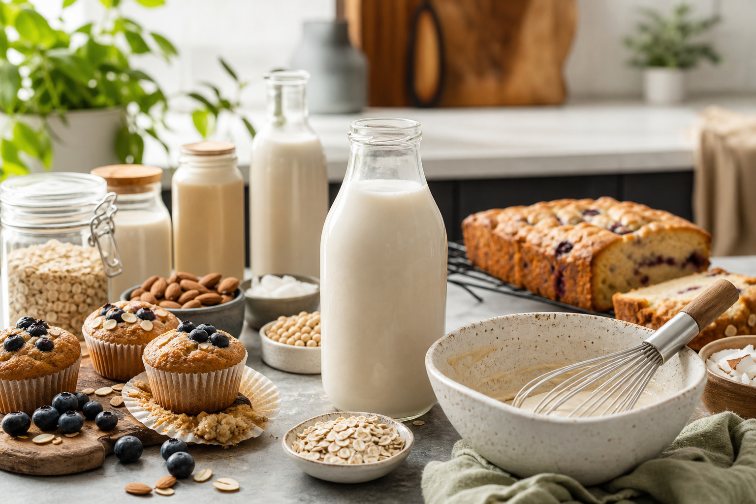How to successfully use plant-based milk in vegan baking recipes in 2026?