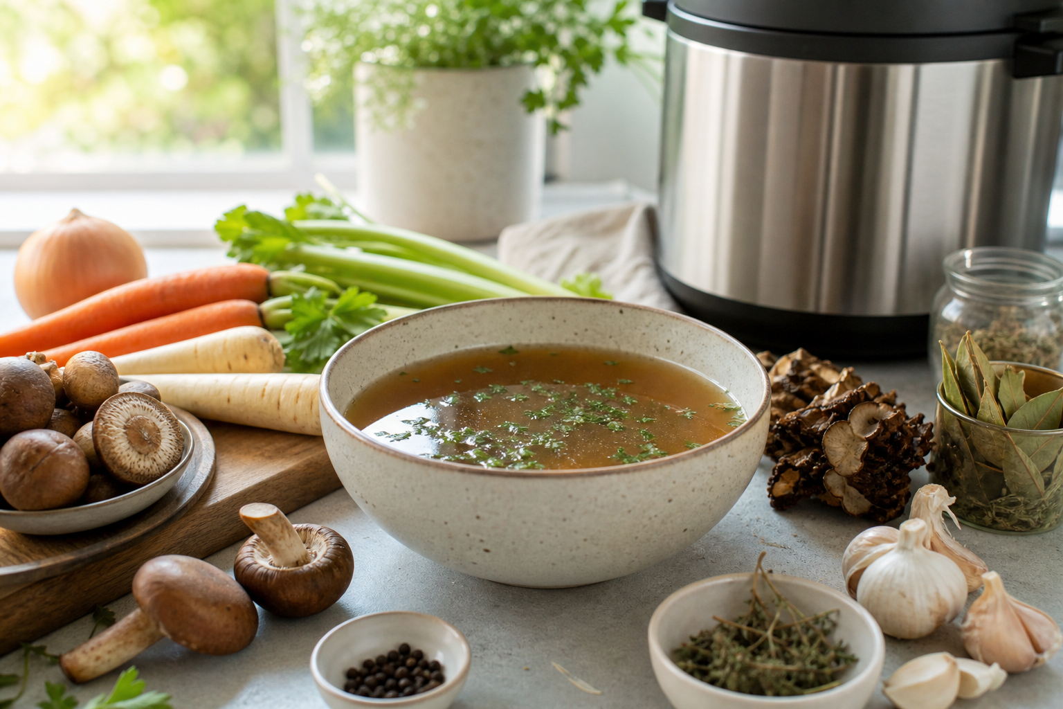 Instant Pot Vegan Bone Broth: A Nutrient-Dense Healing Recipe
