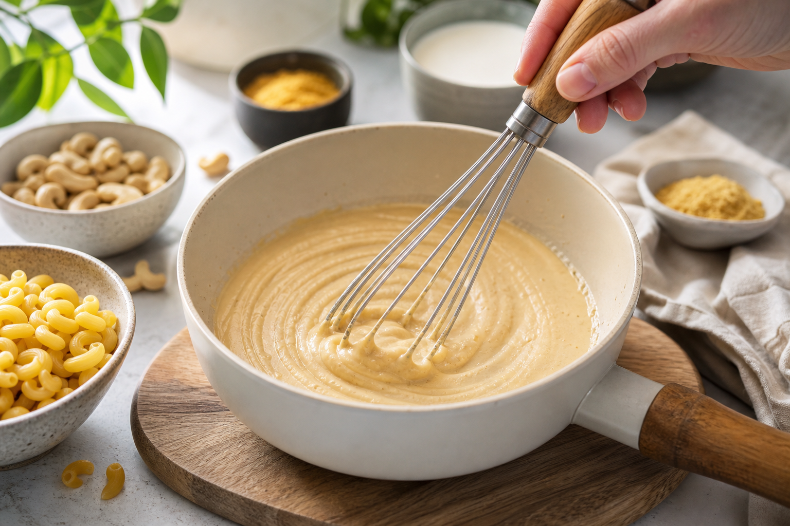 Making the Perfect Vegan Roux for Mac and Cheese