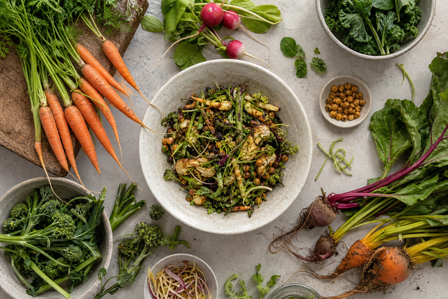 Root-to-Stem Vegan Cooking: How to Eat Every Part of the Vegetable