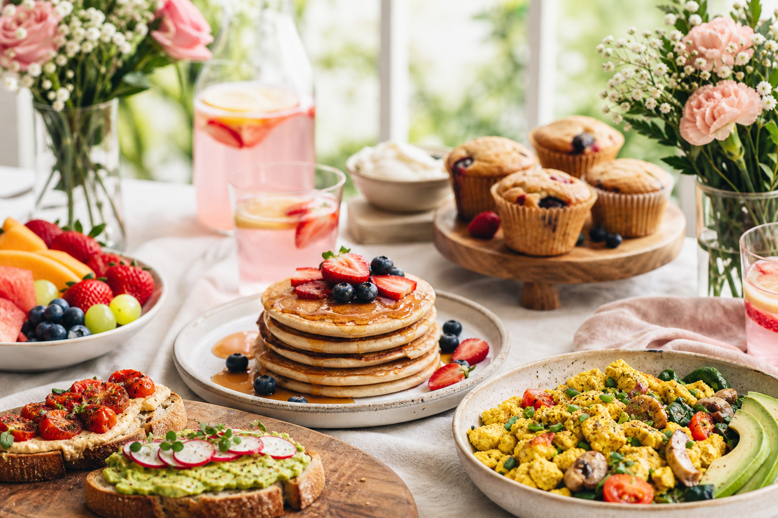 The Perfect Vegan Mother’s Day Brunch Spread