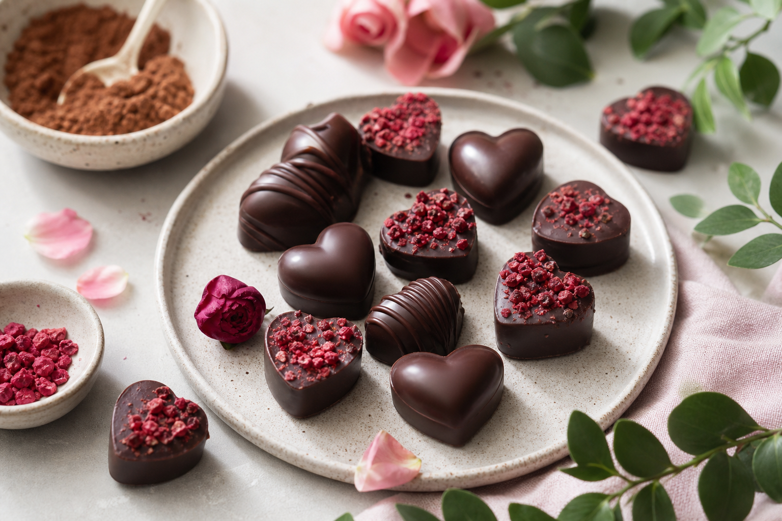 Vegan Valentine’s Day Chocolates You Can Make at Home