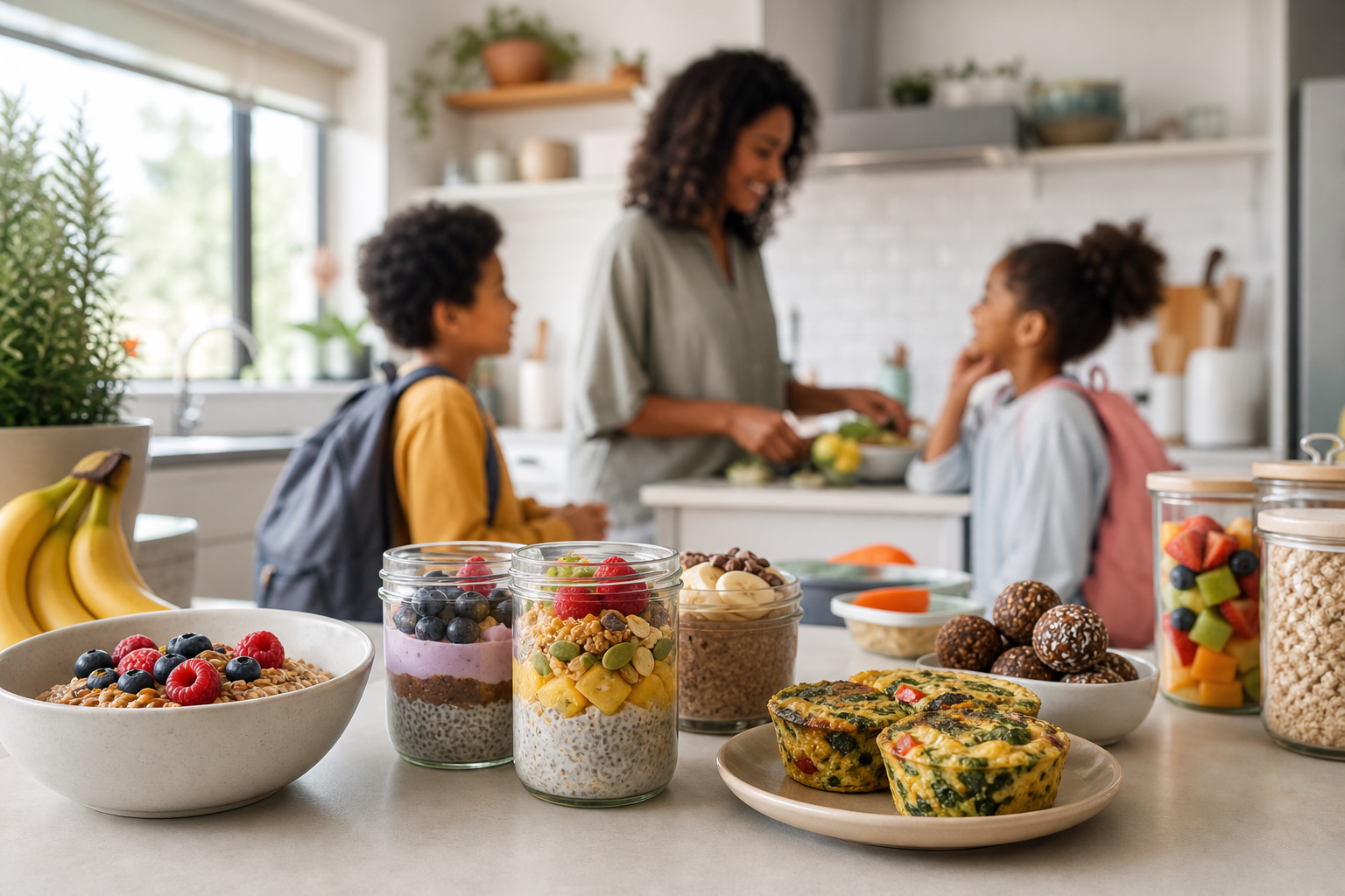 What are do-ahead vegan breakfast recipes for busy families in 2025?