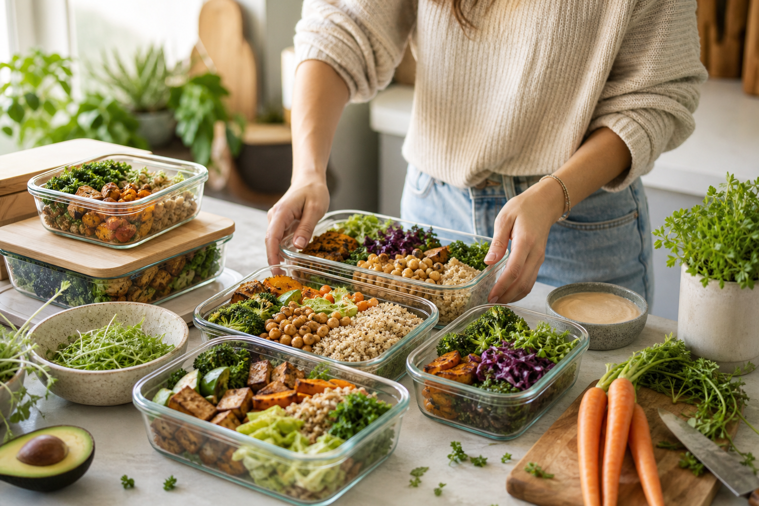 What are healthy vegan meal prep recipes under 30 minutes for 2025?