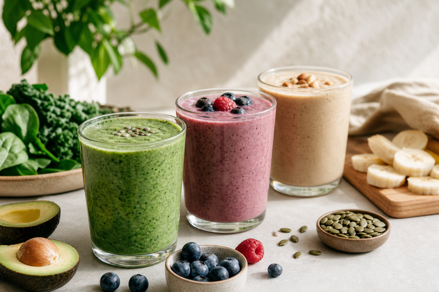 What are simple vegan smoothie recipes for beginners in 2026?