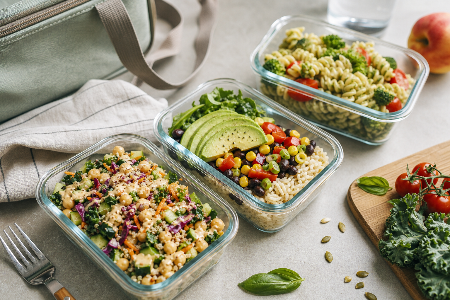 What are some budget-friendly vegan meal ideas for packing lunch in 2025?