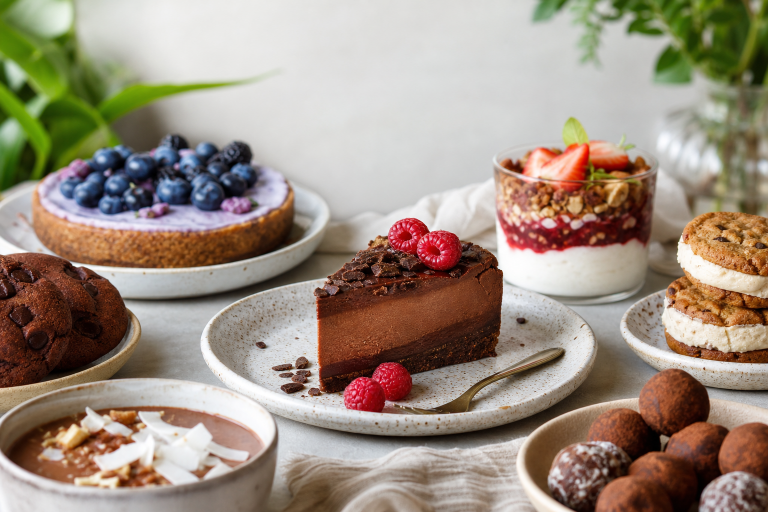 What are some delicious vegan desserts to enjoy as comfort food in 2025?