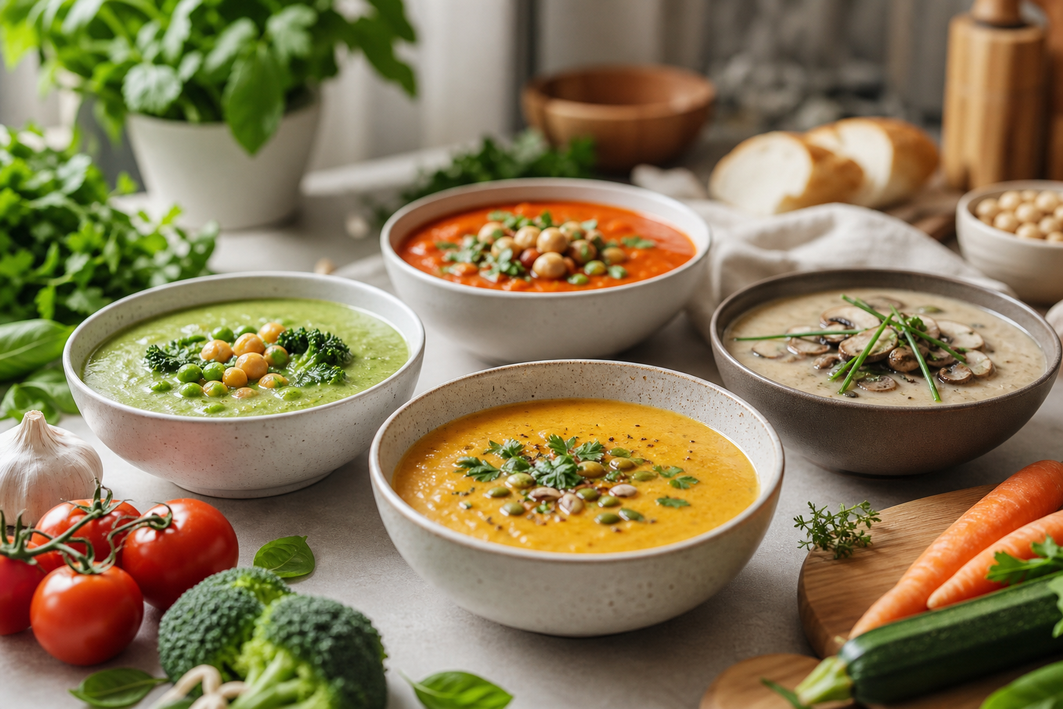 What are some easy vegan soup recipes for beginners to explore in 2026?