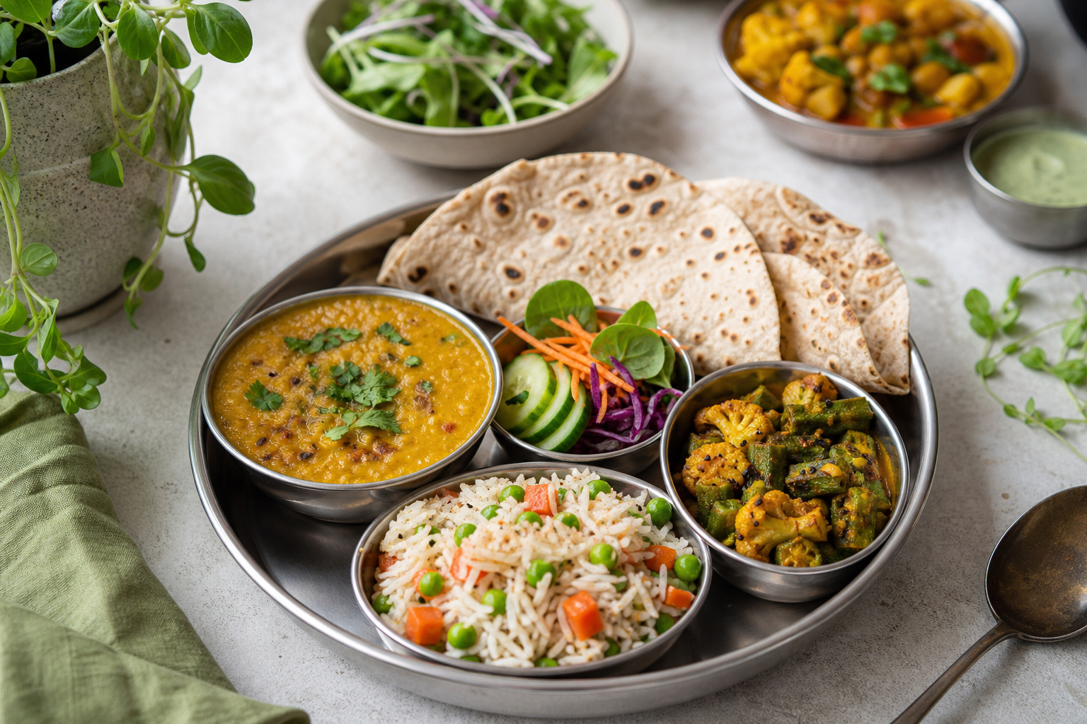 What are some flavorful vegan Indian lunch ideas for 2025?